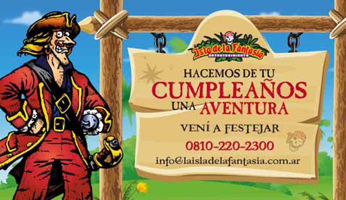 FESTEJA TU CUMPLEAÑOS EN LA ISLA DE LA FANTASÍA FESTEJA TU CUMPLEAÑOS EN LA ISLA DE LA FANTASÍA